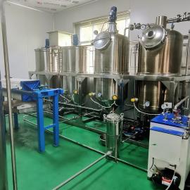 耀乾茶油生产线 山茶籽油精炼设备 小型油厂全套设备 日产1000斤