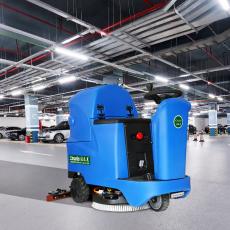 方向盘座驾式洗地机全自动拖地机商场车间物业保洁用电动洗地车YSD-600洁乐美