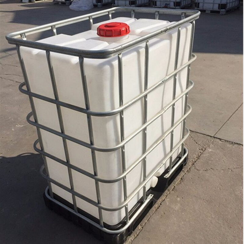 华社1500L滚塑工艺 一体成型 吨桶内外光滑 化工运输桶运用广泛