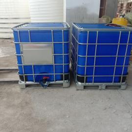 华社1000lL 化工运输桶 食品级塑料原油桶 1吨液体溶剂桶