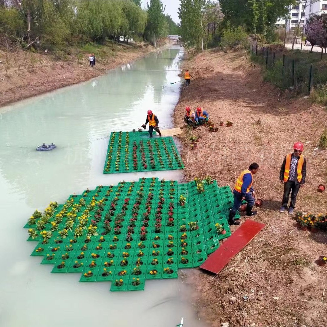 梓景人工浮岛浮动湿地