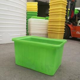 华社1800L塑料滚塑方箱 染整厂方桶 1.8吨食品级储存方箱 