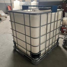 华社1000L耐腐蚀PE塑料 原油桶 滚塑工艺一体成型 1吨出口包装桶