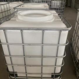 华社1000L滚塑工艺一体成型吨桶 液体运输桶 1吨包装桶塑料桶 