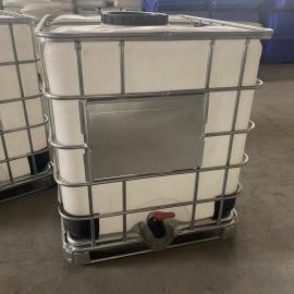 华社1000L化工运输桶 堆码桶农业水箱 1吨方形塑料桶