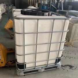 华社1000L 化工运输桶耐腐蚀 滚塑一体成型吨桶 1吨方形塑料桶