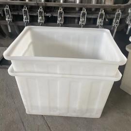 华社500L立式方形搅拌罐 食品级环保药箱 0.5吨PE塑料计量箱