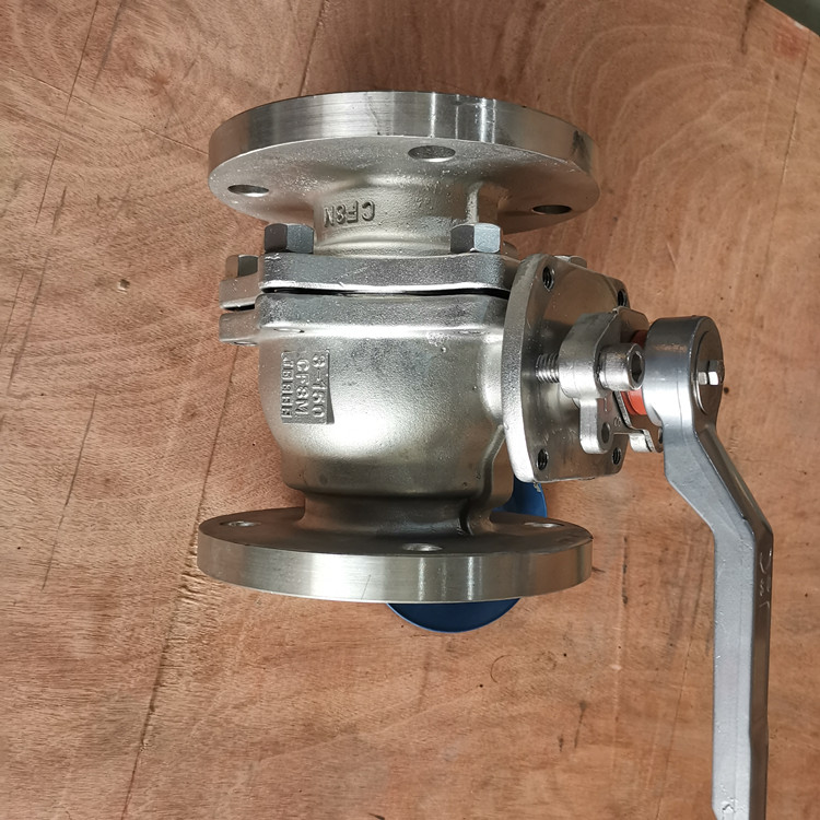 瑞通带锁美标法兰球阀q41f-150lb