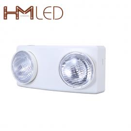 HMLED应急双头灯3W*2外贸出口双头蛙眼灯LED非持续式应急灯1089