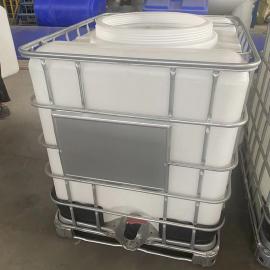 华社1000L化工防腐运输桶 食品级塑料蜂蜜桶 1吨滚塑一体成型吨桶