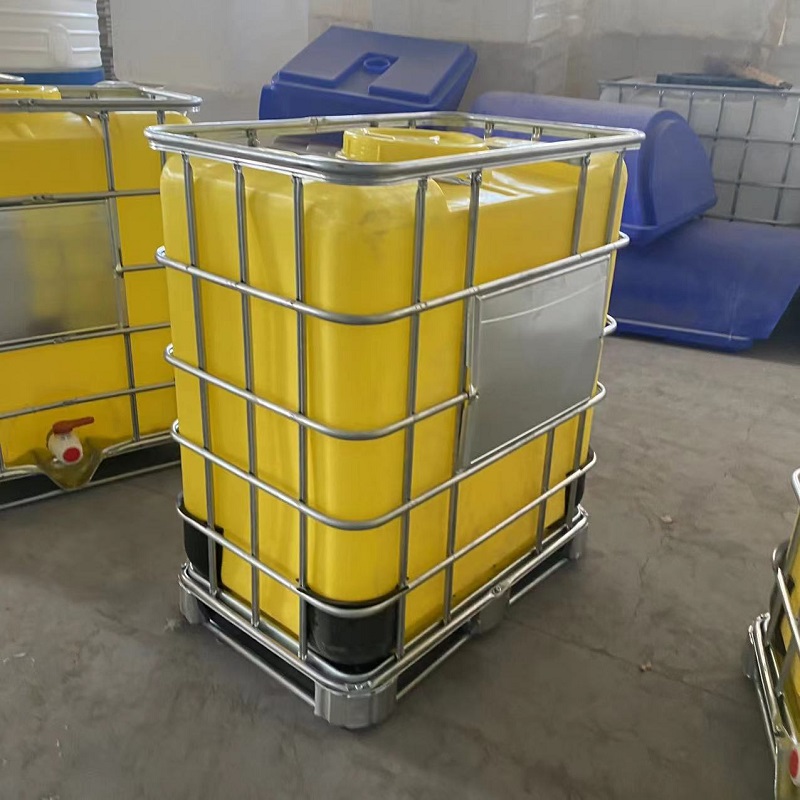 华社pe塑料集装桶 500l滚塑一体成型蜂蜜桶 化工溶剂桶 05吨
