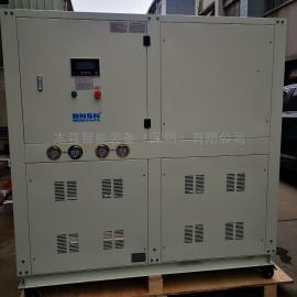 本森化工反应釜冷水机 水冷式冷冻机 15HP冰水机BS-150W