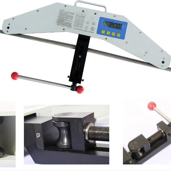 钢丝绳张紧力测试仪 数显测力计 SL-10T杆塔张拉力仪