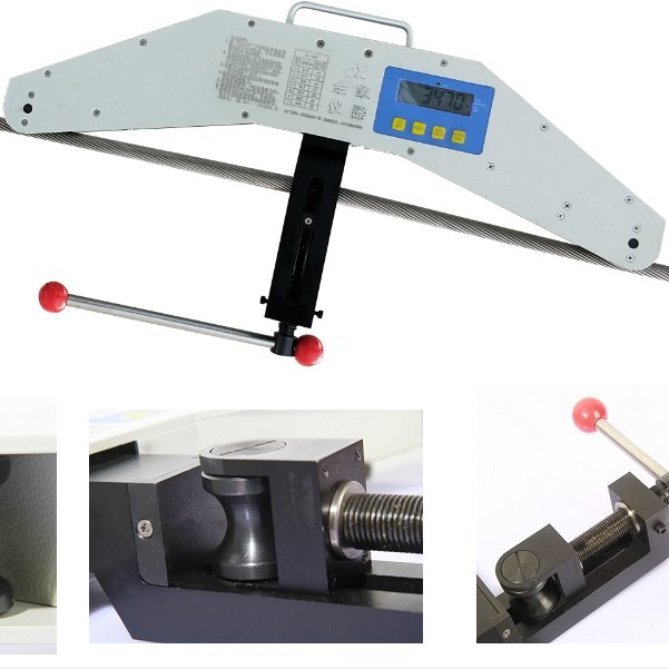 高精度绳索张力仪 10-22mm钢丝绳张紧力测试仪