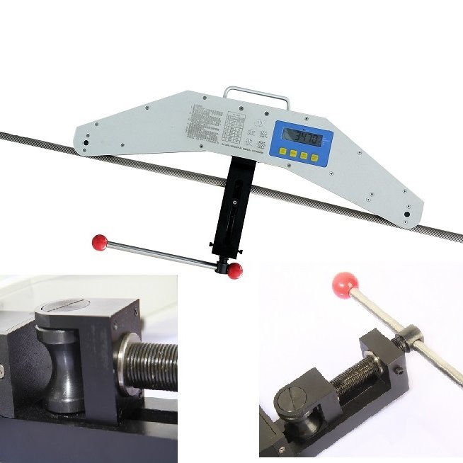 钢索张力检定设备 SL-20T拉索张力检测仪 钢丝绳线索测量仪