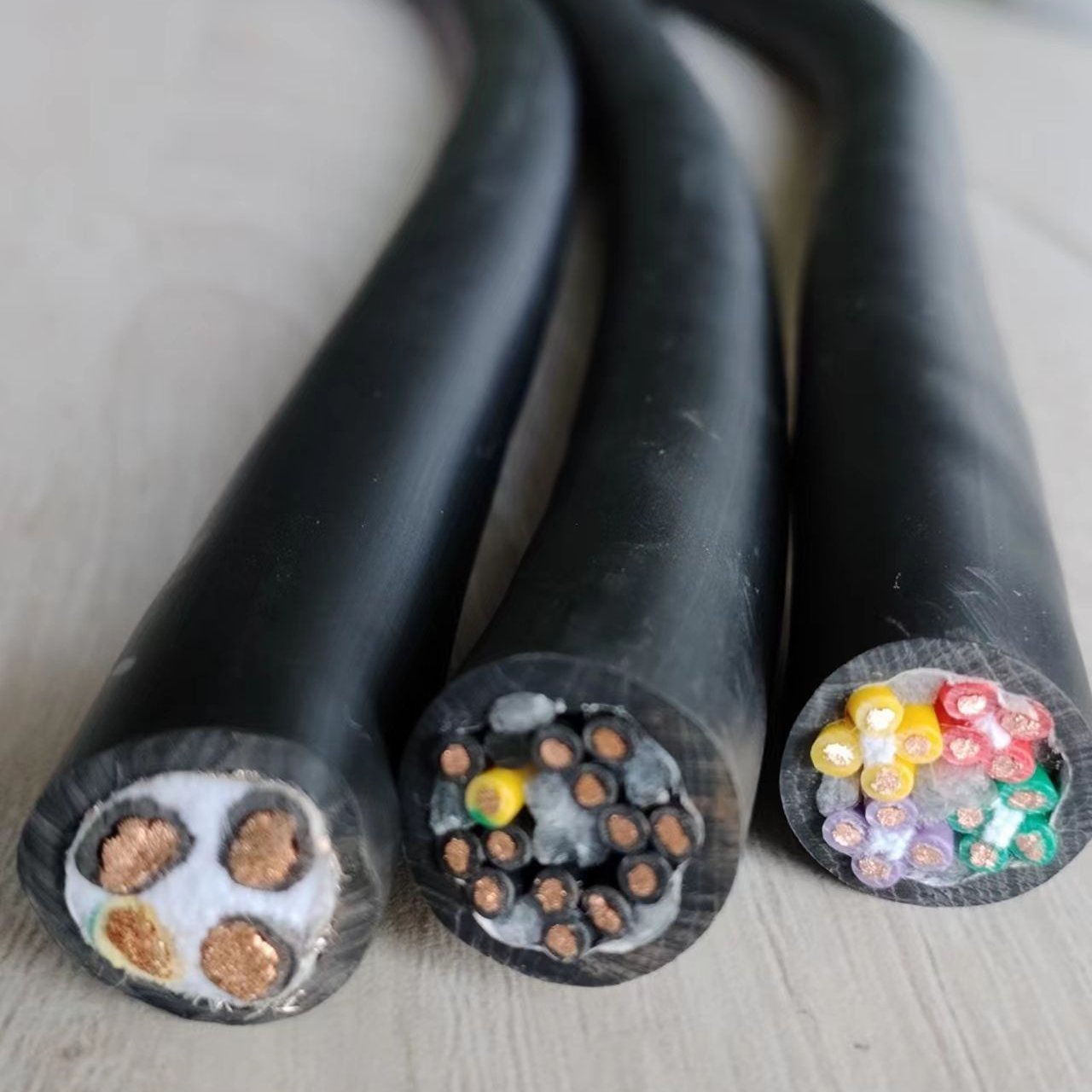 16x1移动耐弯折拖链电缆trvv