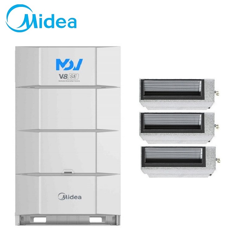 Midea美的商用中央空调20匹一拖四天花机 美的多联机二十匹MDV-480W/SN1-9T2P