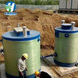 一体化智能截流井泵站日提升500立方宏禹给排水