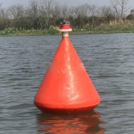 星博锥形直径70cm内河航标 助航浮标 水域隔离塑料浮标