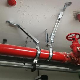�f力得水管抗震支吊架Q235B碳素�材�|水管�认蚩拐鹬У跫�