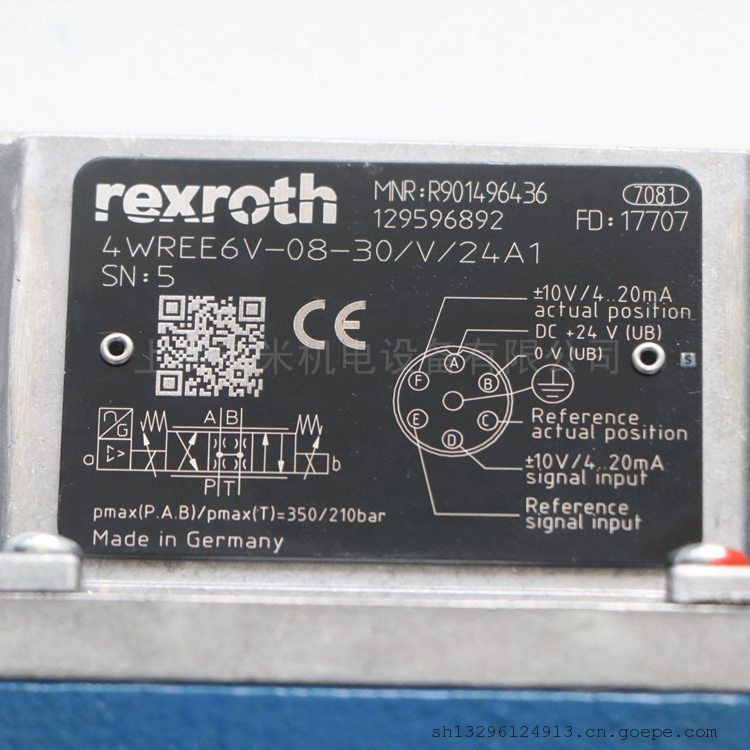 REXROTH4WREE6V08-30/V/24A1