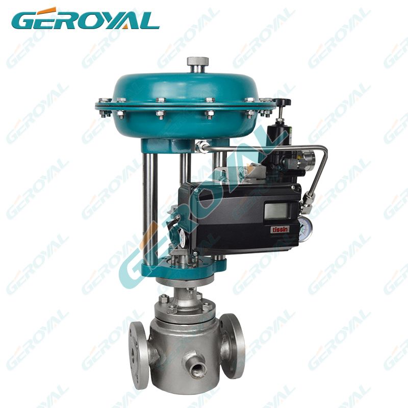 GEROYAL精欧气动保温调节阀 不锈钢气动阀890B