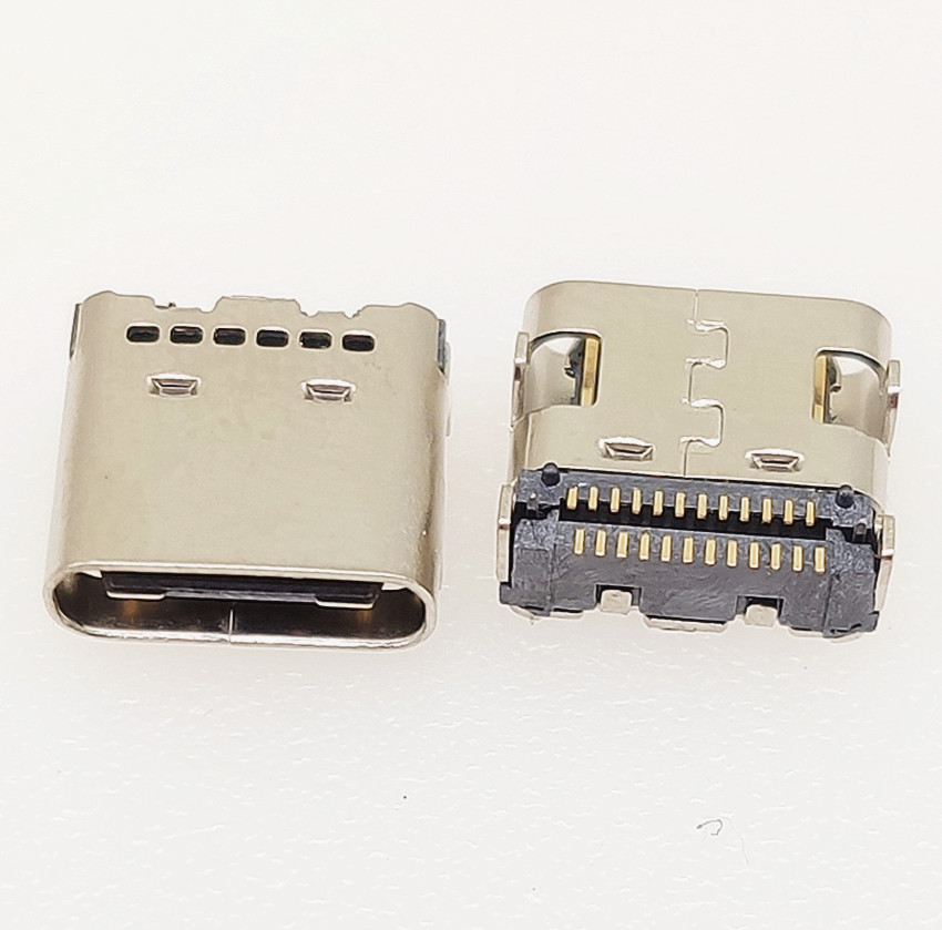 TYPE-C 24Pĸ˫SMT 7.96mm ĽŲ˫USB