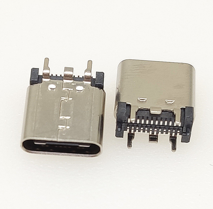 TYPE-C 24Pĸ˫SMT 7.96mm ĽŲ˫USB