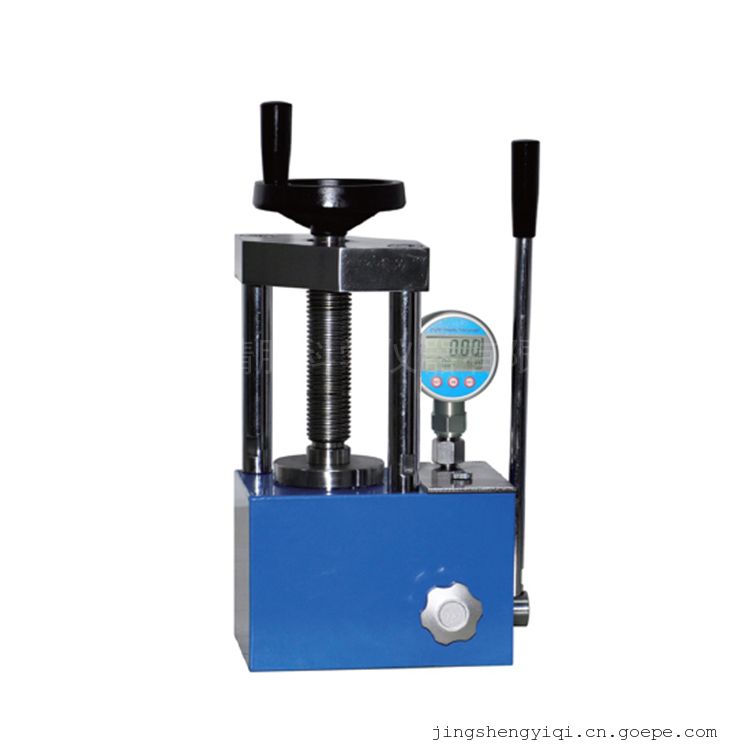 JSP-15BS数显手动压片机,两立柱,红外压片机,小型液压机精胜