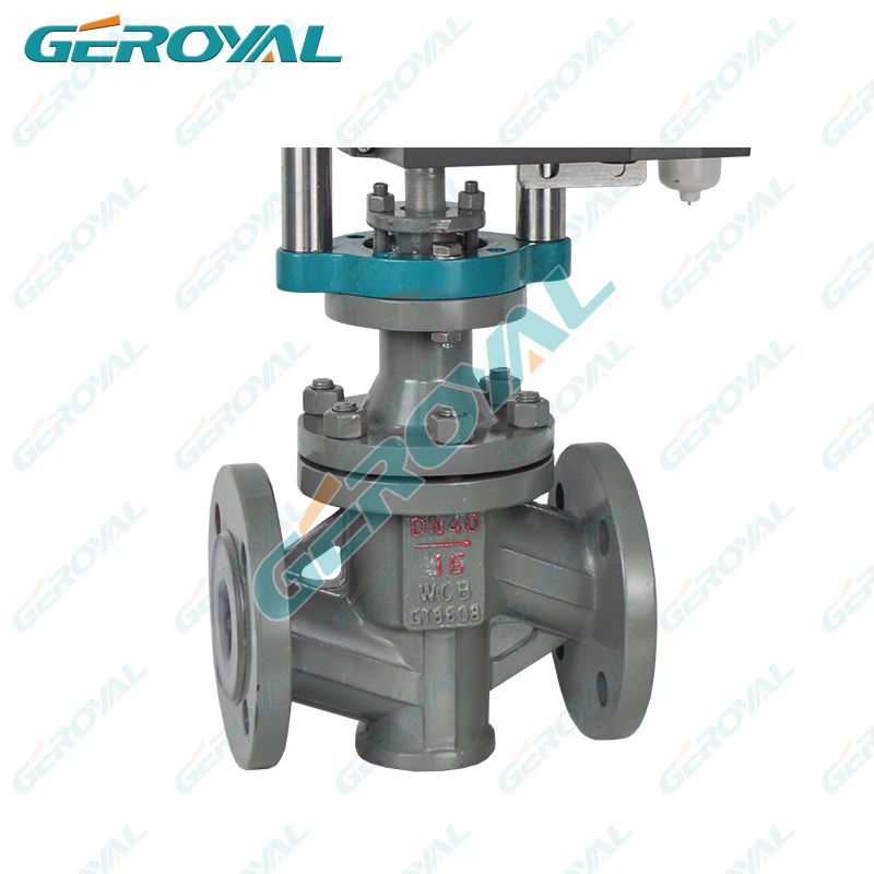 GEROYAL精欧气动衬氟调节阀 耐腐蚀 智能比例阀 阀门850C