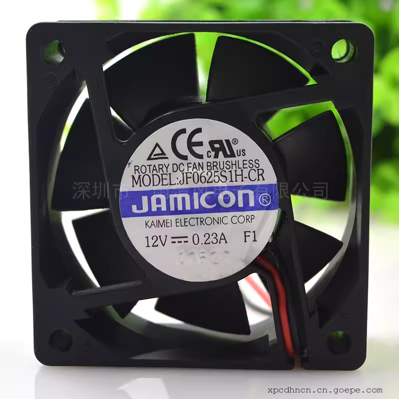 jamicon12V 0.23A 6025 6CMƵJF0625S1H-CR