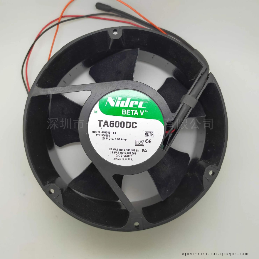 Ͽnidec TA600DC 24V 0.55A 17CM 17050 ƵA33142-10