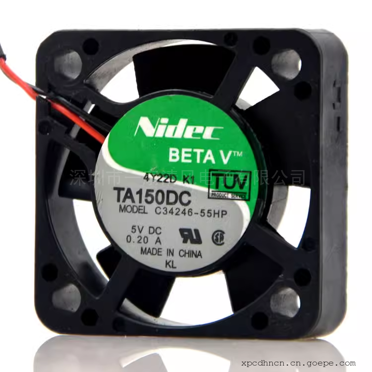 ϿƷ Nidec 5V 0.20A 4CM 4010 Ƶ ػC34246-55HP