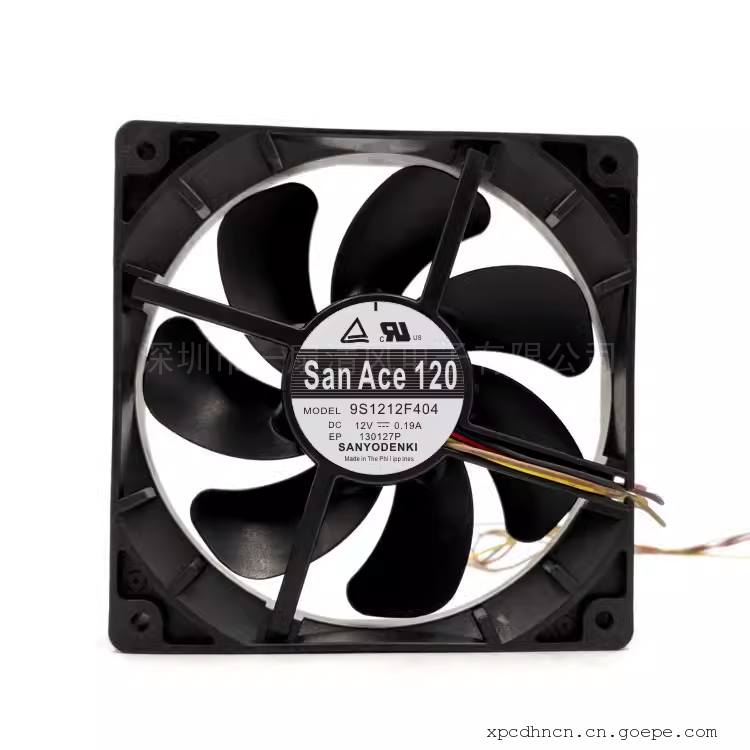 ɽSan Ace120 12025 DC12V 0.19A12CMɢȷ9S1212F404