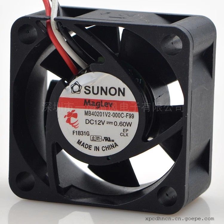 ׼SUNON 4020 12V 0.60W 4CM ɢȷMB40201V2-000C-F99