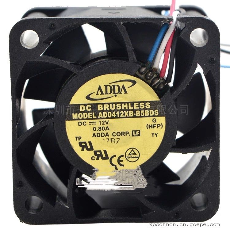 ADDAԭװ Эϲ 4028 4CM 12V 0.80A߱AD0412XB-B5BDS