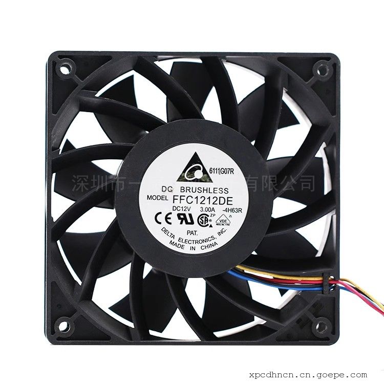 ̨12CM 12v 2.4A Ƶ PWMܿFFC1212DE