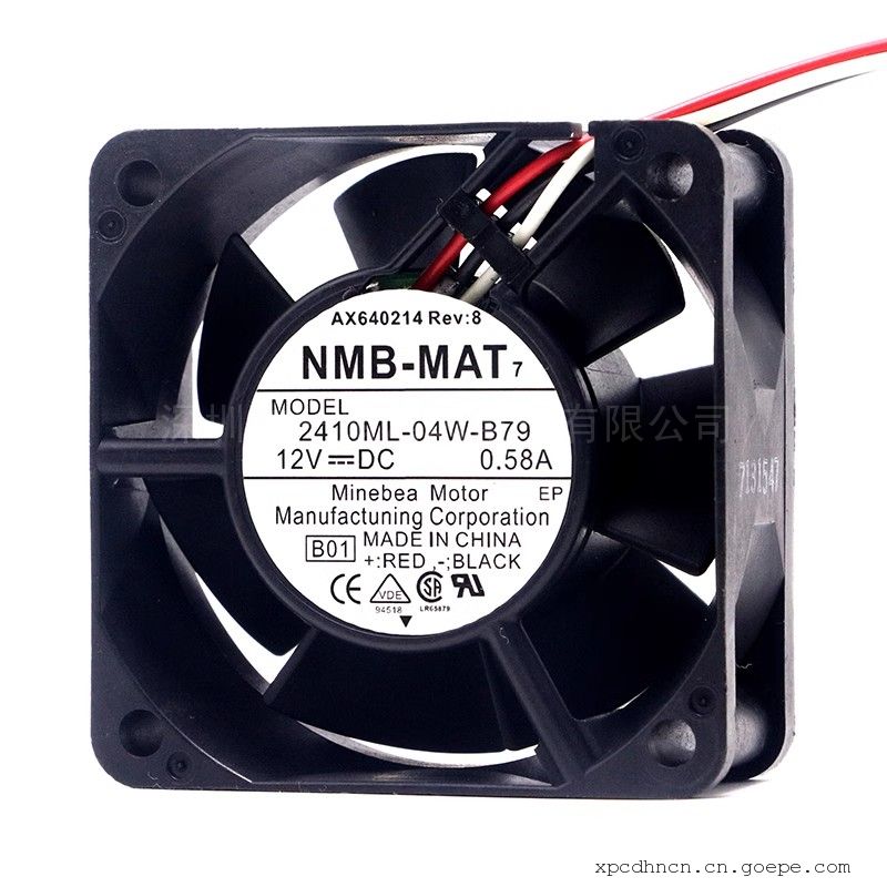 NMBԭװ 6025 6CM 12V 0.58A߲˫2410ML-04W-B79