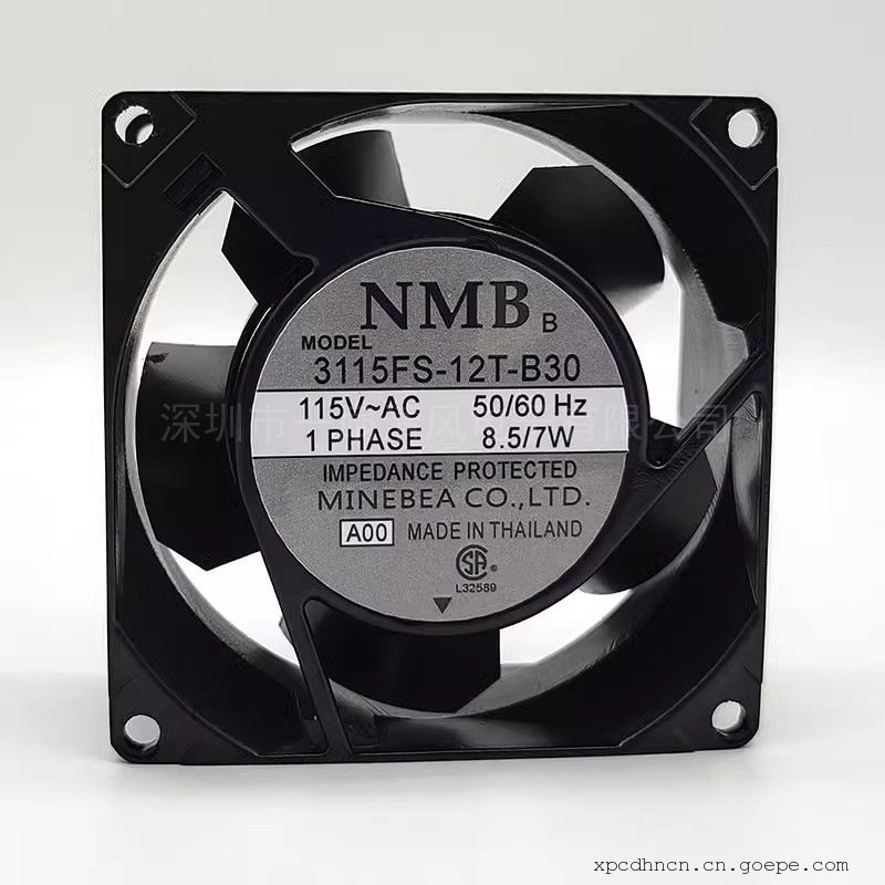 NMBȫ 8038 8cm 115V 7W Ƶҵɢȷ3115FS-12T-B30