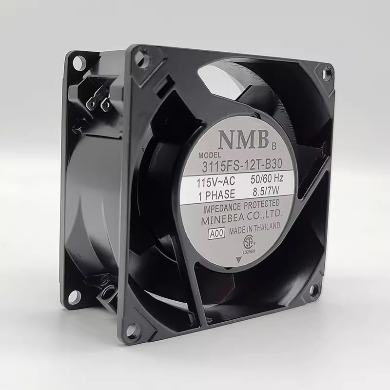 NMBȫ 8038 8cm 115V 7W Ƶҵɢȷ3115FS-12T-B30