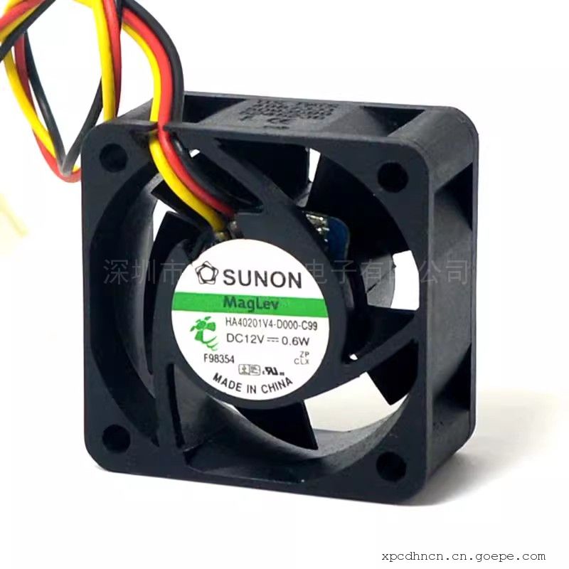 ׼ȫSUNON 4020 4cm 12V0.6WɢȷHA40201V4-D000-C99