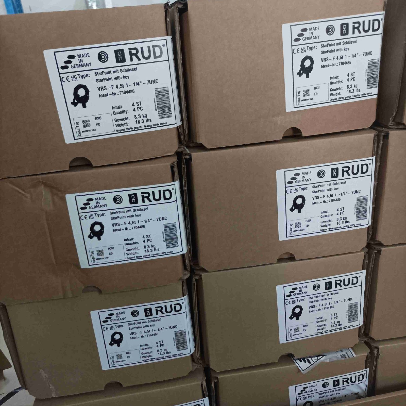 RUD۵װ VRS-F-1-8UNC with star key 7104485VRS-F-1-8UNC with star key (7104485)