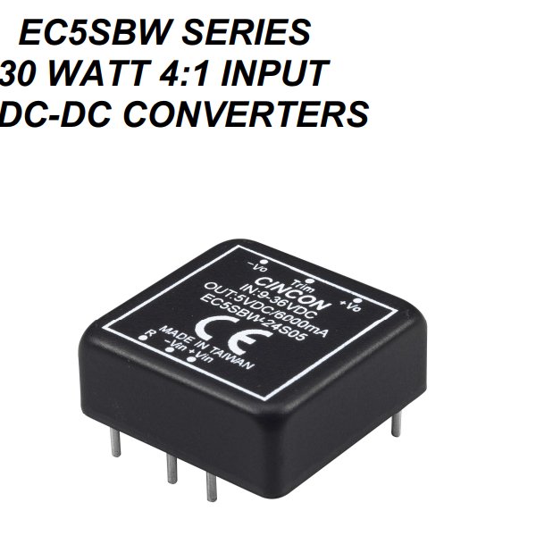 CINCON30W̰װDC-DCԴEC5SBW-48S05-CMF EC5SBW-48S12-CMF EC5SBW-48S15-CMF EC5SBW48D12-CMF