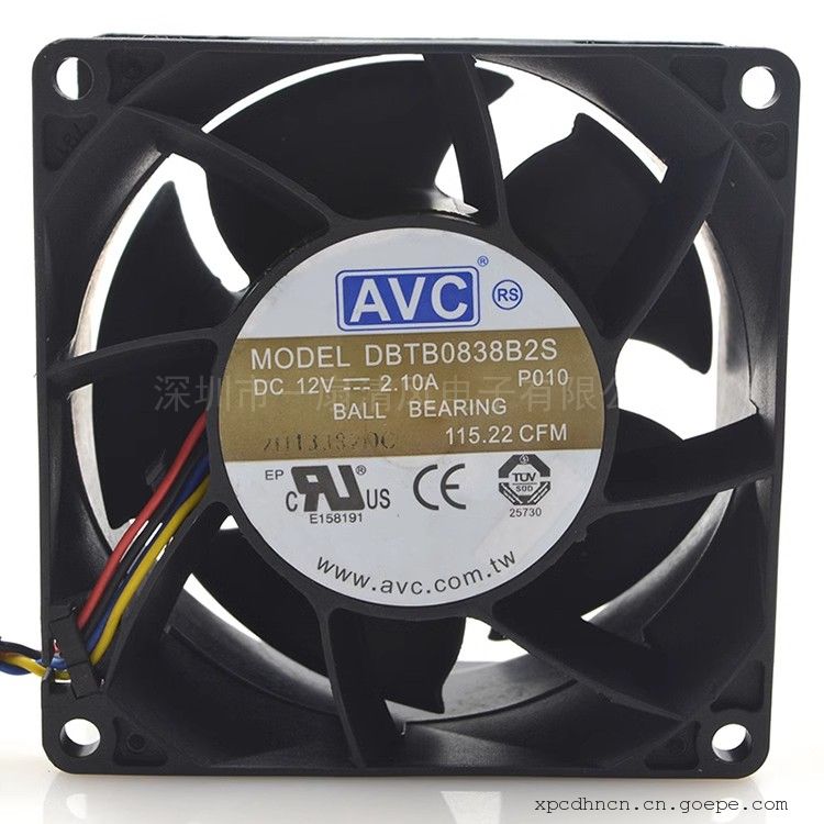 AVC 8076 12V 4.2A 8cmתٱ˫DBTB0838B2S