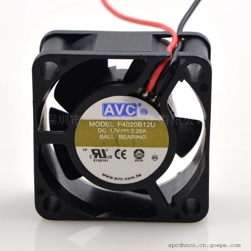 AVCԭװ 12V 0.28A 4CM 4020 2  ɢȷF4020B12U