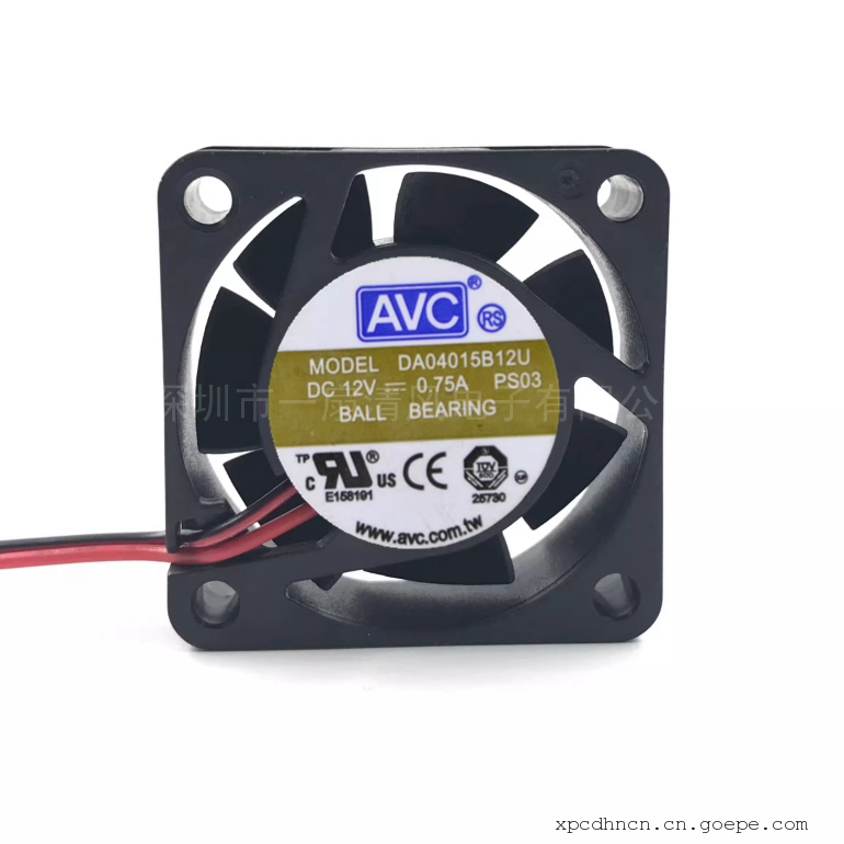 AVCDA04015B12U12V 0.75A 4CM 4015 CPU  