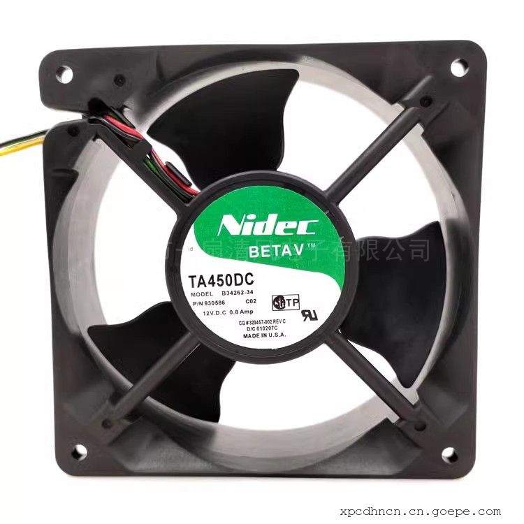 NIDECTA450DC 12038 12V 0.8A ɢȷB34262-34