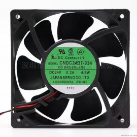 ŷSERVO 12CM 24V 4.8W 12038׃lL(fng)CNDC24B7-034