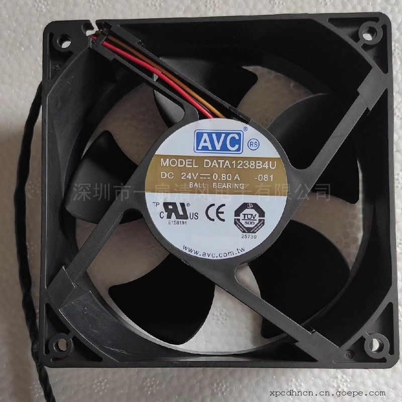 AVC 12CM 24V 0.80A ˫ɢȷ12038 3DATA1238B4U