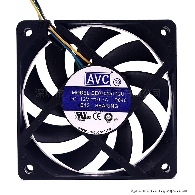 AVCԭװƷ 7015 7cm 12V 0.7A PWM CPUDE07015T12U